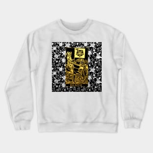 Floral Tarot Print - Death Crewneck Sweatshirt